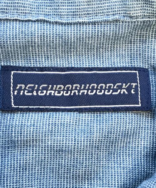 NEIGHBORHOOD SKATE（ネイバーフッドスケート）NEIGHBORHOOD SKATE (ネイバーフッドスケート) 長袖シャツ ブルー サイズ:Lの古着・服飾アイテム