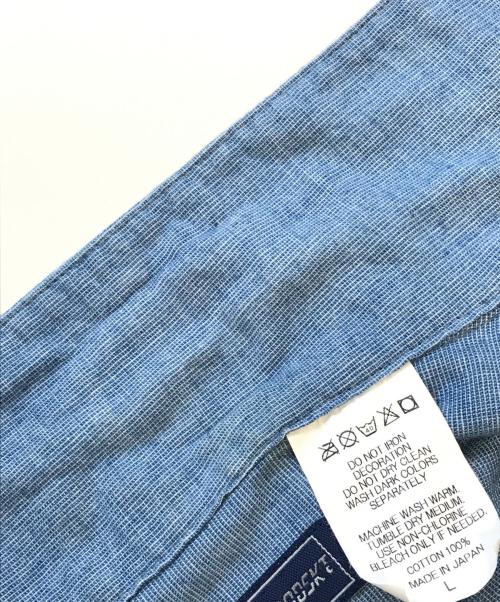 NEIGHBORHOOD SKATE（ネイバーフッドスケート）NEIGHBORHOOD SKATE (ネイバーフッドスケート) 長袖シャツ ブルー サイズ:Lの古着・服飾アイテム
