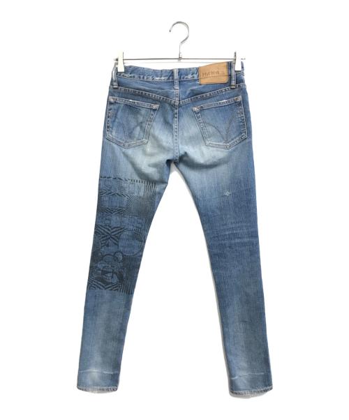 Hysteric Glamour（ヒステリックグラマー）Hysteric Glamour (ヒステリックグラマー) スキニーデニムパンツ インディゴ サイズ:XXSの古着・服飾アイテム