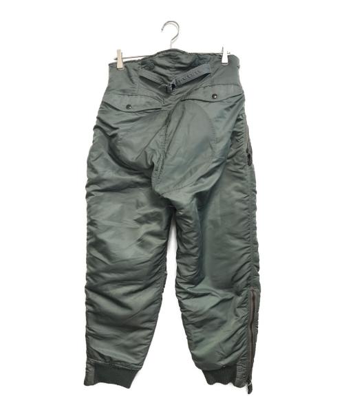 VINTAGE MILITARY（ヴィンテージ ミリタリー）VINTAGE MILITARY (ヴィンテージ ミリタリー) US ARMY F-1B フライトパンツ グリーン サイズ:30の古着・服飾アイテム
