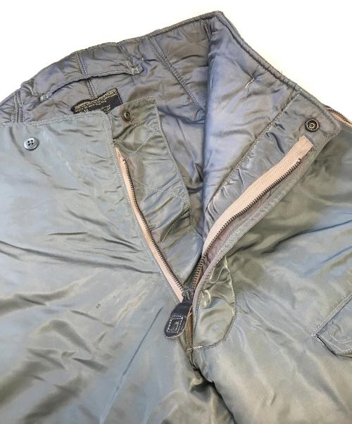VINTAGE MILITARY（ヴィンテージ ミリタリー）VINTAGE MILITARY (ヴィンテージ ミリタリー) US ARMY F-1B フライトパンツ グリーン サイズ:30の古着・服飾アイテム