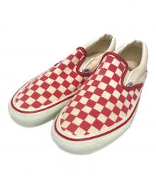 VANS（ヴァンズ）の古着「スリッポン」｜レッド