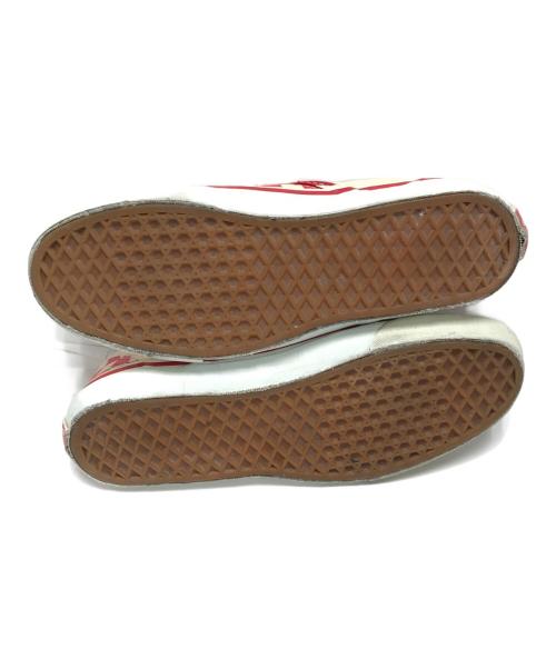 VANS（ヴァンズ）VANS (ヴァンズ) スリッポン レッド サイズ:9 1/2の古着・服飾アイテム