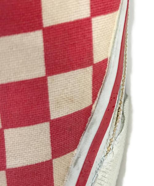 VANS（ヴァンズ）VANS (ヴァンズ) スリッポン レッド サイズ:9 1/2の古着・服飾アイテム