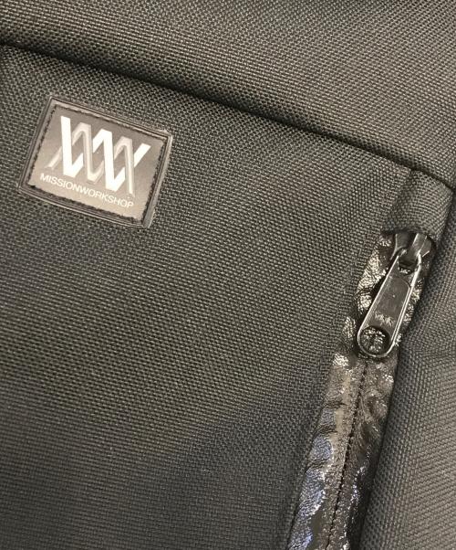 MISSION WORKSHOP（ミッションワークショップ）MISSION WORKSHOP (ミッションワークショップ) リュック ブラックの古着・服飾アイテム