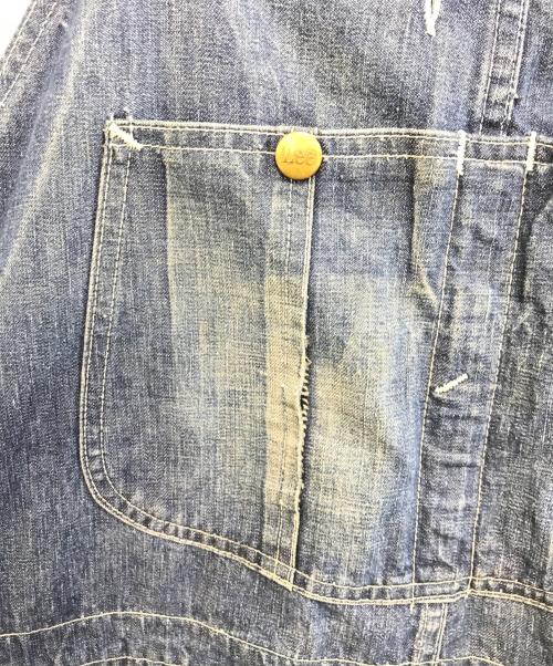 LEE（リー）LEE (リー) デニムオーバーオール インディゴ サイズ:表記なしの古着・服飾アイテム