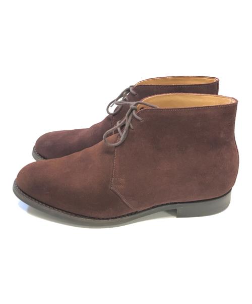 Crockett & Jones（クロケット＆ジョーンズ）Crockett & Jones (クロケット＆ジョーンズ) SHIPS (シップス) チャッカーブーツ ブラウン サイズ:9Eの古着・服飾アイテム