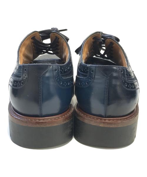 LOUIS VUITTON（ルイ ヴィトン）LOUIS VUITTON (ルイ ヴィトン) ヴォルテールラインウィングチップ ネイビー サイズ:SIZE7の古着・服飾アイテム