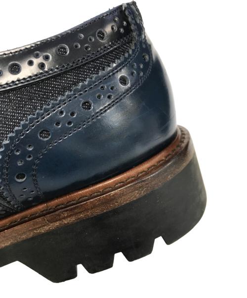 LOUIS VUITTON（ルイ ヴィトン）LOUIS VUITTON (ルイ ヴィトン) ヴォルテールラインウィングチップ ネイビー サイズ:SIZE7の古着・服飾アイテム