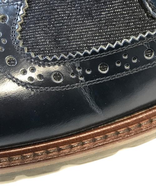 LOUIS VUITTON（ルイ ヴィトン）LOUIS VUITTON (ルイ ヴィトン) ヴォルテールラインウィングチップ ネイビー サイズ:SIZE7の古着・服飾アイテム