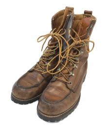 RED WING（レッドウィング）の古着「アイリッシュセンター8ホールブーツ」｜ブラウン