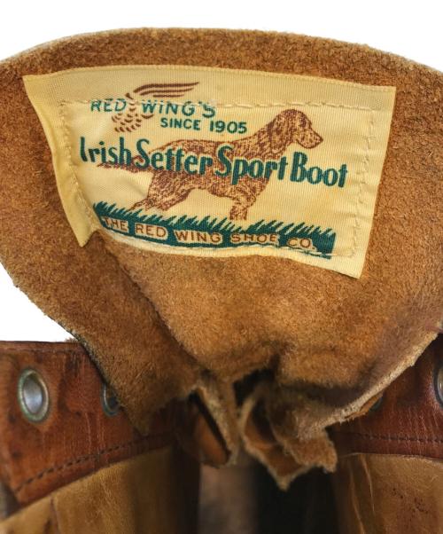 RED WING（レッドウィング）RED WING (レッドウィング) アイリッシュセンター8ホールブーツ ブラウン サイズ:7Cの古着・服飾アイテム