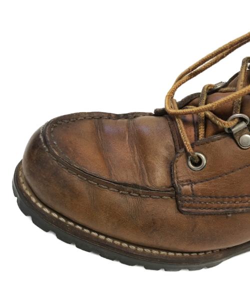RED WING（レッドウィング）RED WING (レッドウィング) アイリッシュセンター8ホールブーツ ブラウン サイズ:7Cの古着・服飾アイテム