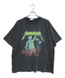 バンドTシャツ（バンドTシャツ）の古着「00s METALLICA(メタリカ) バンドTシャツ」｜ブラック