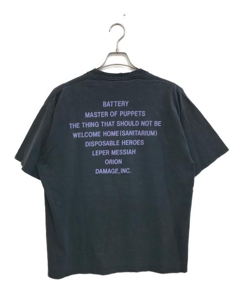 バンドTシャツ（バンドTシャツ）バンドTシャツ (バンドTシャツ) 90s METALLICA(メタリカ) バンドTシャツ ブラック サイズ:X‐LARGEの古着・服飾アイテム