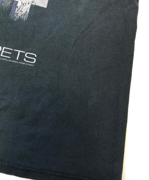 バンドTシャツ（バンドTシャツ）バンドTシャツ (バンドTシャツ) 90s METALLICA(メタリカ) バンドTシャツ ブラック サイズ:X‐LARGEの古着・服飾アイテム