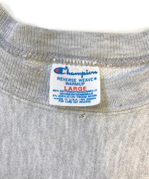 Champion（チャンピオン）Champion (チャンピオン) リバースウィーブスウェット グレー サイズ:LARGEの古着・服飾アイテム