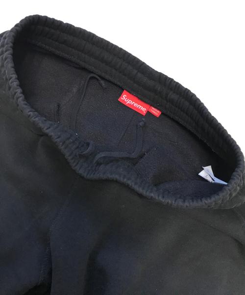 SUPREME（シュプリーム）SUPREME (シュプリーム) RAISED SCRIPT SWEATPANTS ブラック サイズ:Sの古着・服飾アイテム