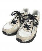 NEW BALANCEニューバランス）の古着「740 Timberwolf White」｜ホワイト×ベージュ×ブラック