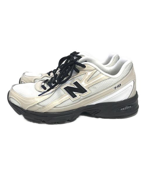 NEW BALANCE（ニューバランス）NEW BALANCE (ニューバランス) 740 Timberwolf White ホワイト×ベージュ×ブラック サイズ:US9/UK8.5/EU42.5/JPN27の古着・服飾アイテム