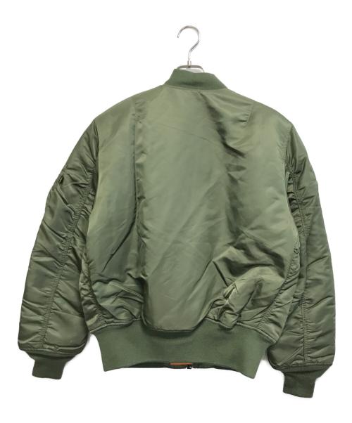 ALPHA（アルファ）ALPHA (アルファ) MA-1ジャケット グリーン サイズ:Ｍの古着・服飾アイテム