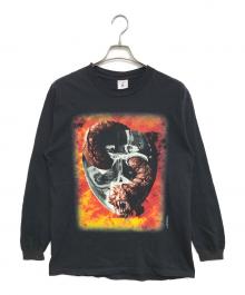 ムービーロングスリーブTシャツ（ムービーロングスリーブTシャツ）の古着「90s Friday the 13th(13日の金曜日) ムービーロングスリーブTシャツ」｜ブラック