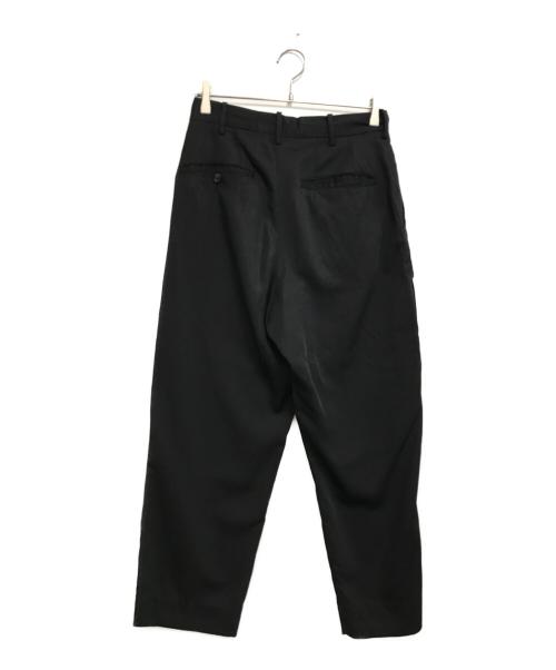 Yohji Yamamoto pour homme（ヨウジヤマモト プールオム）Yohji Yamamoto pour homme (ヨウジヤマモト プールオム) 2タックウールギャバスラックス ブラック サイズ:Ｓの古着・服飾アイテム