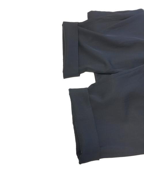 Yohji Yamamoto pour homme（ヨウジヤマモト プールオム）Yohji Yamamoto pour homme (ヨウジヤマモト プールオム) 2タックウールギャバスラックス ブラック サイズ:Ｓの古着・服飾アイテム