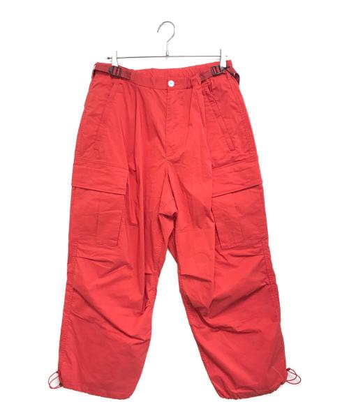 F/CE.（エフシーイー）F/CE. (エフシーイー) SOLOTEX PIGMENT-DYE TECH CARGO レッド サイズ:XL 未使用品の古着・服飾アイテム