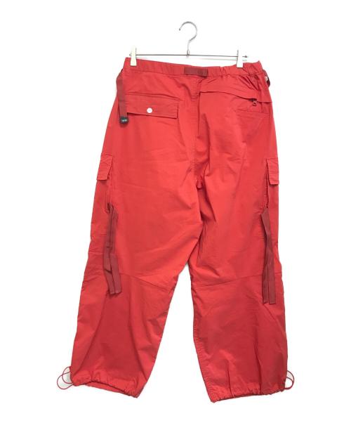 F/CE.（エフシーイー）F/CE. (エフシーイー) SOLOTEX PIGMENT-DYE TECH CARGO レッド サイズ:XL 未使用品の古着・服飾アイテム