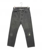 LEVI'Sリーバイス）の古着「先染ブラックデニムパンツ」｜ブラック