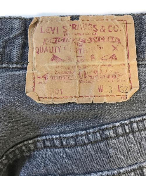 LEVI'S（リーバイス）LEVI'S (リーバイス) 先染ブラックデニムパンツ ブラック サイズ:W33 L32の古着・服飾アイテム