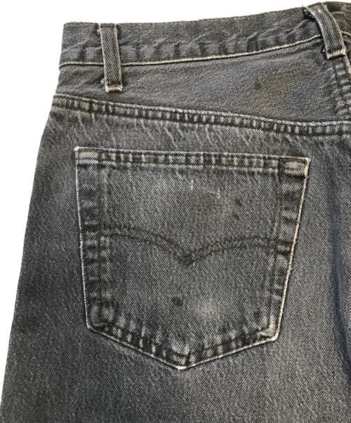 LEVI'S（リーバイス）LEVI'S (リーバイス) 先染ブラックデニムパンツ ブラック サイズ:W33 L32の古着・服飾アイテム