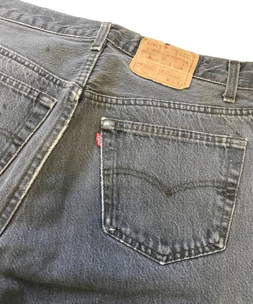 LEVI'S（リーバイス）LEVI'S (リーバイス) 先染ブラックデニムパンツ ブラック サイズ:W33 L32の古着・服飾アイテム