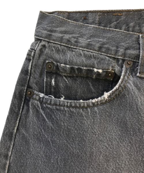 LEVI'S（リーバイス）LEVI'S (リーバイス) 先染ブラックデニムパンツ ブラック サイズ:W33 L32の古着・服飾アイテム