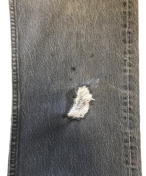 LEVI'S（リーバイス）LEVI'S (リーバイス) 先染ブラックデニムパンツ ブラック サイズ:W33 L32の古着・服飾アイテム