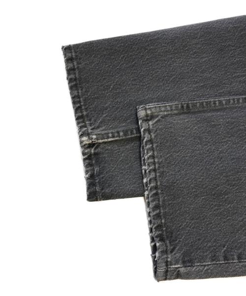 LEVI'S（リーバイス）LEVI'S (リーバイス) 先染ブラックデニムパンツ ブラック サイズ:W33 L32の古着・服飾アイテム