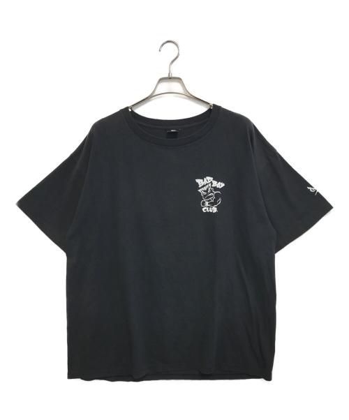BAD BOY CLUB（バッドボーイクラブ）BAD BOY CLUB (バッドボーイクラブ) プリントTシャツ ブラック サイズ:Lの古着・服飾アイテム