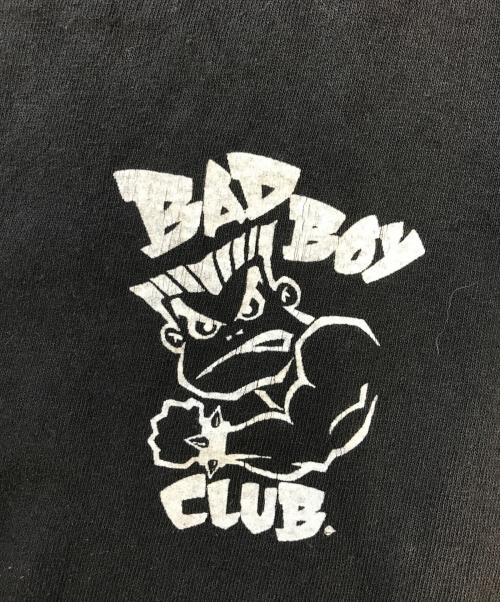 BAD BOY CLUB（バッドボーイクラブ）BAD BOY CLUB (バッドボーイクラブ) プリントTシャツ ブラック サイズ:Lの古着・服飾アイテム