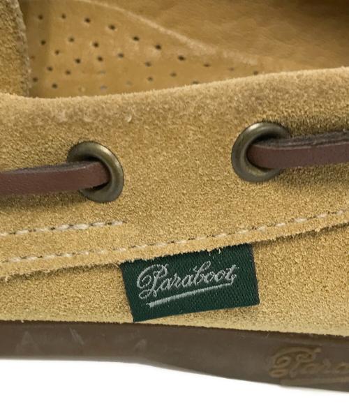 PARABOOT（パラブーツ）PARABOOT (パラブーツ) デッキシューズ カーキ サイズ:5 1/2の古着・服飾アイテム