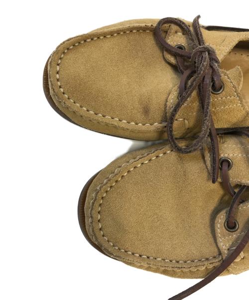 PARABOOT（パラブーツ）PARABOOT (パラブーツ) デッキシューズ カーキ サイズ:5 1/2の古着・服飾アイテム