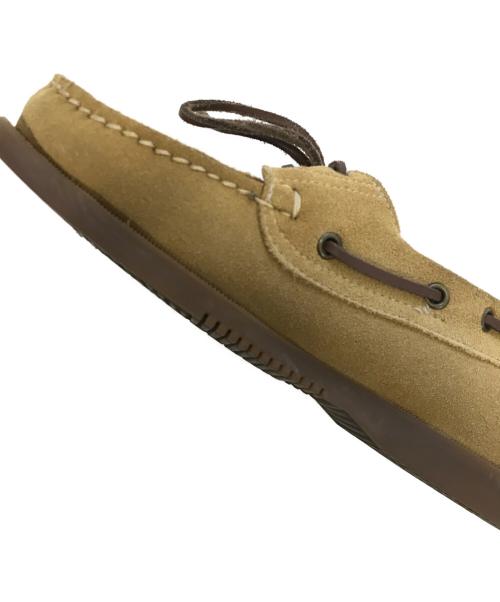PARABOOT（パラブーツ）PARABOOT (パラブーツ) デッキシューズ カーキ サイズ:5 1/2の古着・服飾アイテム