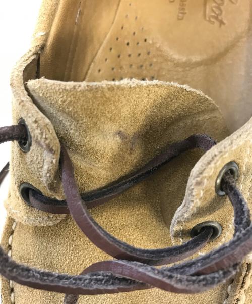 PARABOOT（パラブーツ）PARABOOT (パラブーツ) デッキシューズ カーキ サイズ:5 1/2の古着・服飾アイテム