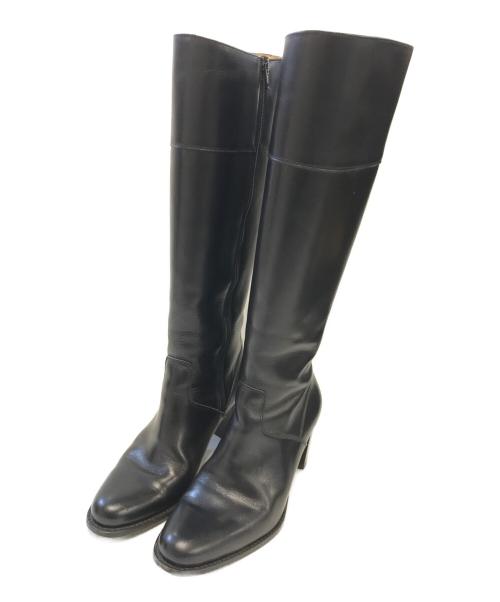 PARABOOT（パラブーツ）PARABOOT (パラブーツ) ロングブーツ ブラック サイズ:4の古着・服飾アイテム