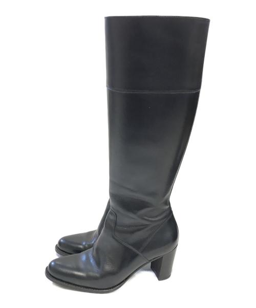 PARABOOT（パラブーツ）PARABOOT (パラブーツ) ロングブーツ ブラック サイズ:4の古着・服飾アイテム