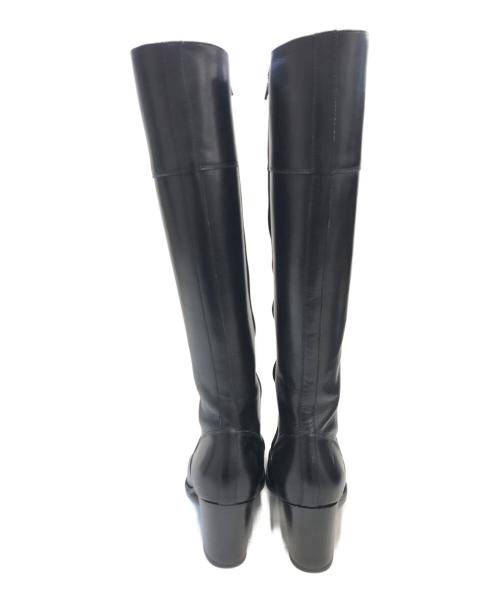 PARABOOT（パラブーツ）PARABOOT (パラブーツ) ロングブーツ ブラック サイズ:4の古着・服飾アイテム
