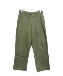 VINTAGE MILITARY（ヴィンテージ ミリタリー）の古着「ベイカーパンツ」｜オリーブ
