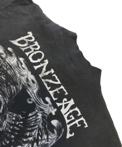 BRONZE AGE（ブロンズエイジ）BRONZE AGE (ブロンズエイジ) モックネックカットソー ブラック サイズ:表記なしの古着・服飾アイテム