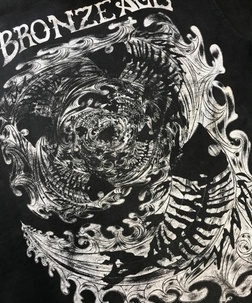 BRONZE AGE（ブロンズエイジ）BRONZE AGE (ブロンズエイジ) モックネックカットソー ブラック サイズ:表記なしの古着・服飾アイテム
