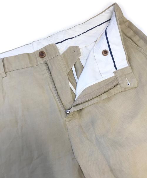 POLO RALPH LAUREN（ポロ・ラルフローレン）POLO RALPH LAUREN (ポロ・ラルフローレン) リネンシルクパンツ ベージュ サイズ:32/30の古着・服飾アイテム